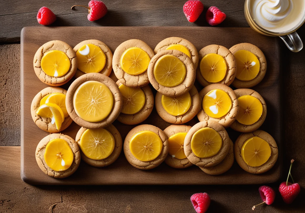 Baiser-Mürbteig Cookies