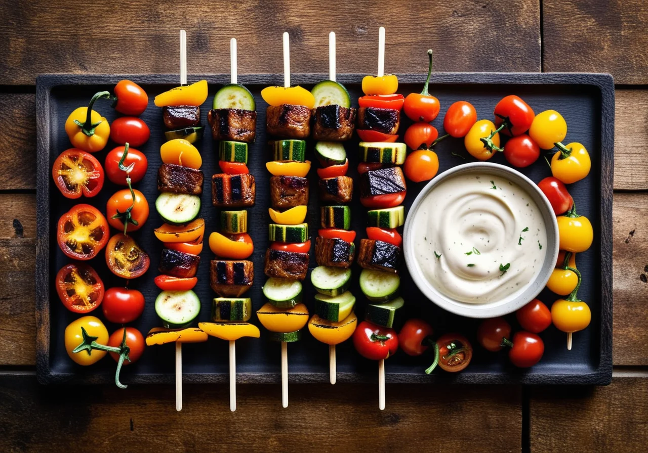Vegan Grilled Skewers