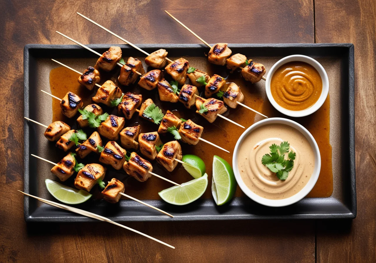 Grilled Chicken Satay