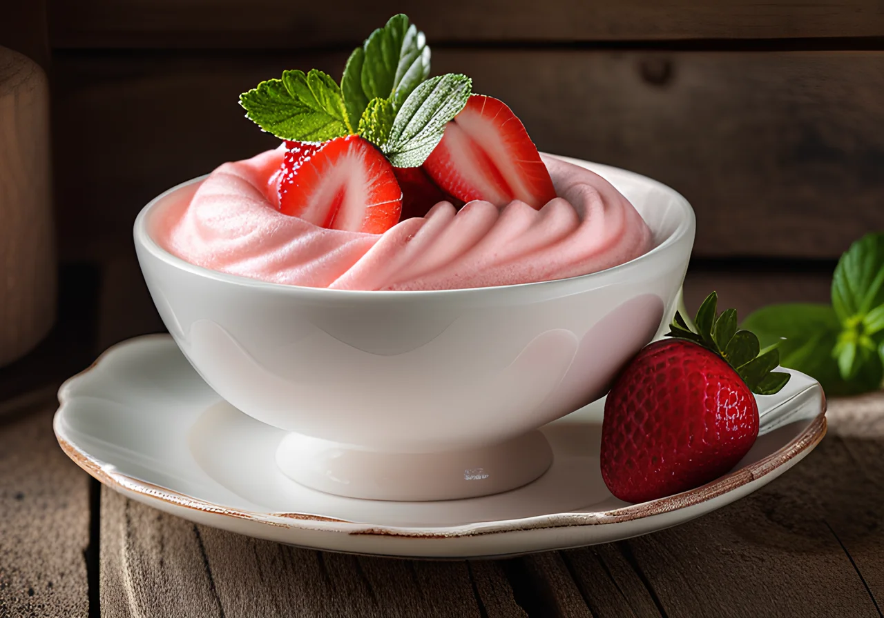 Quark Strawberry Cream