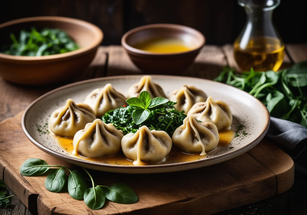 Wild Mushroom Dumplings