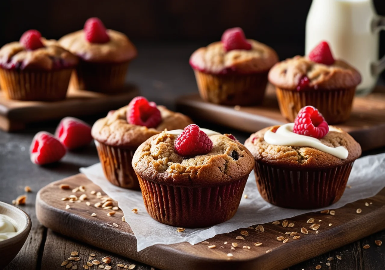 Raspberry Muffins
