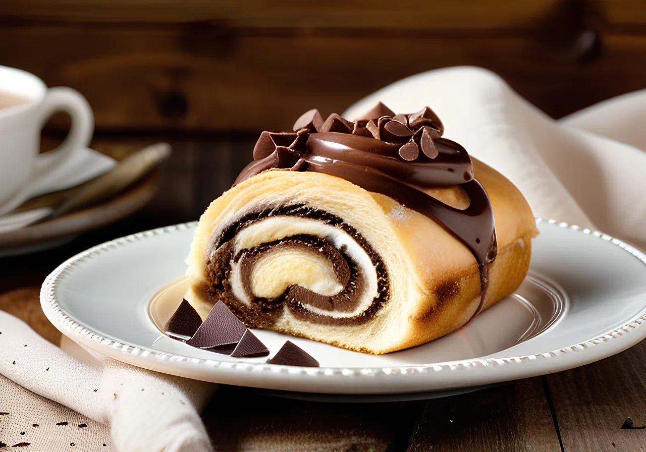 Sweet Yeast Chocolate Rolls