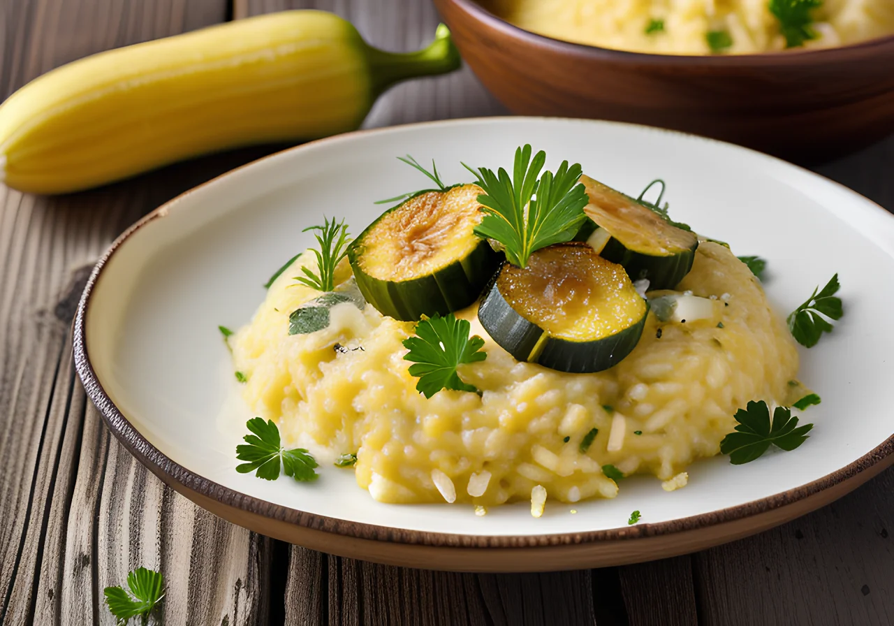 Zucchini Risotto