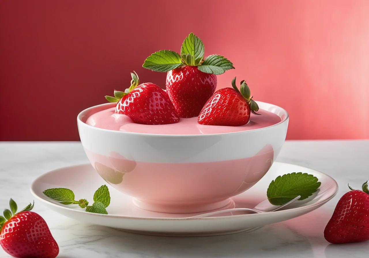 Strawberry Buttermilk Dessert