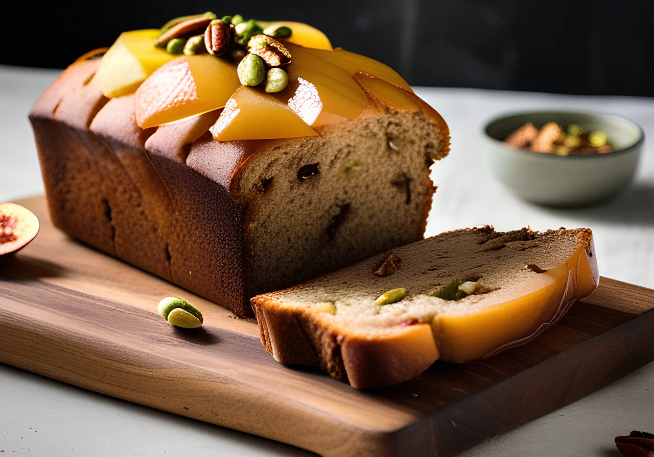 Quince Bread with Apples