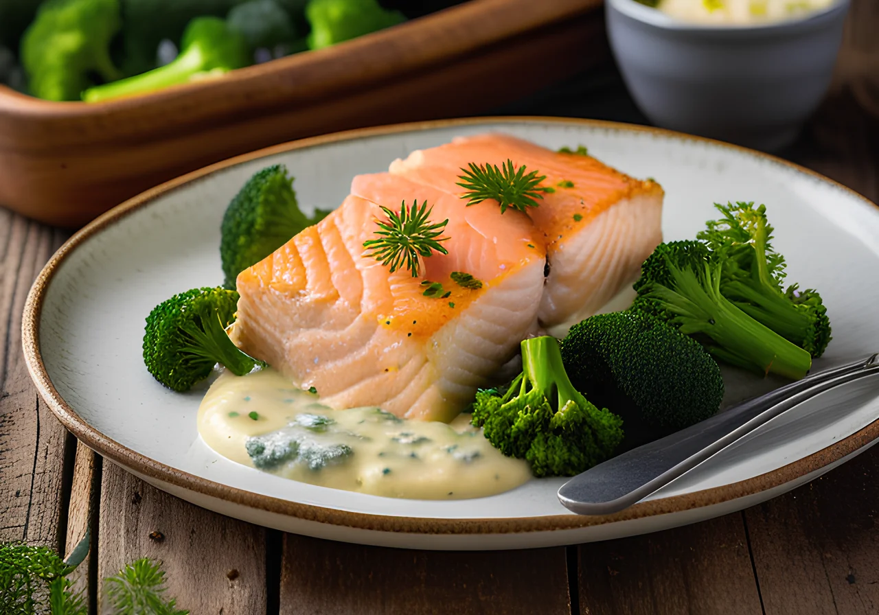 Salmon Broccoli Casserole