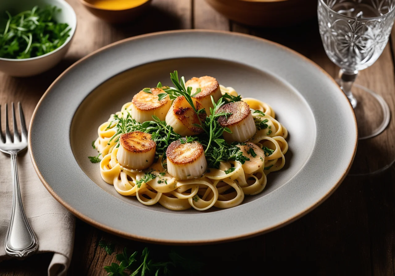 Pasta with Fish Ragout