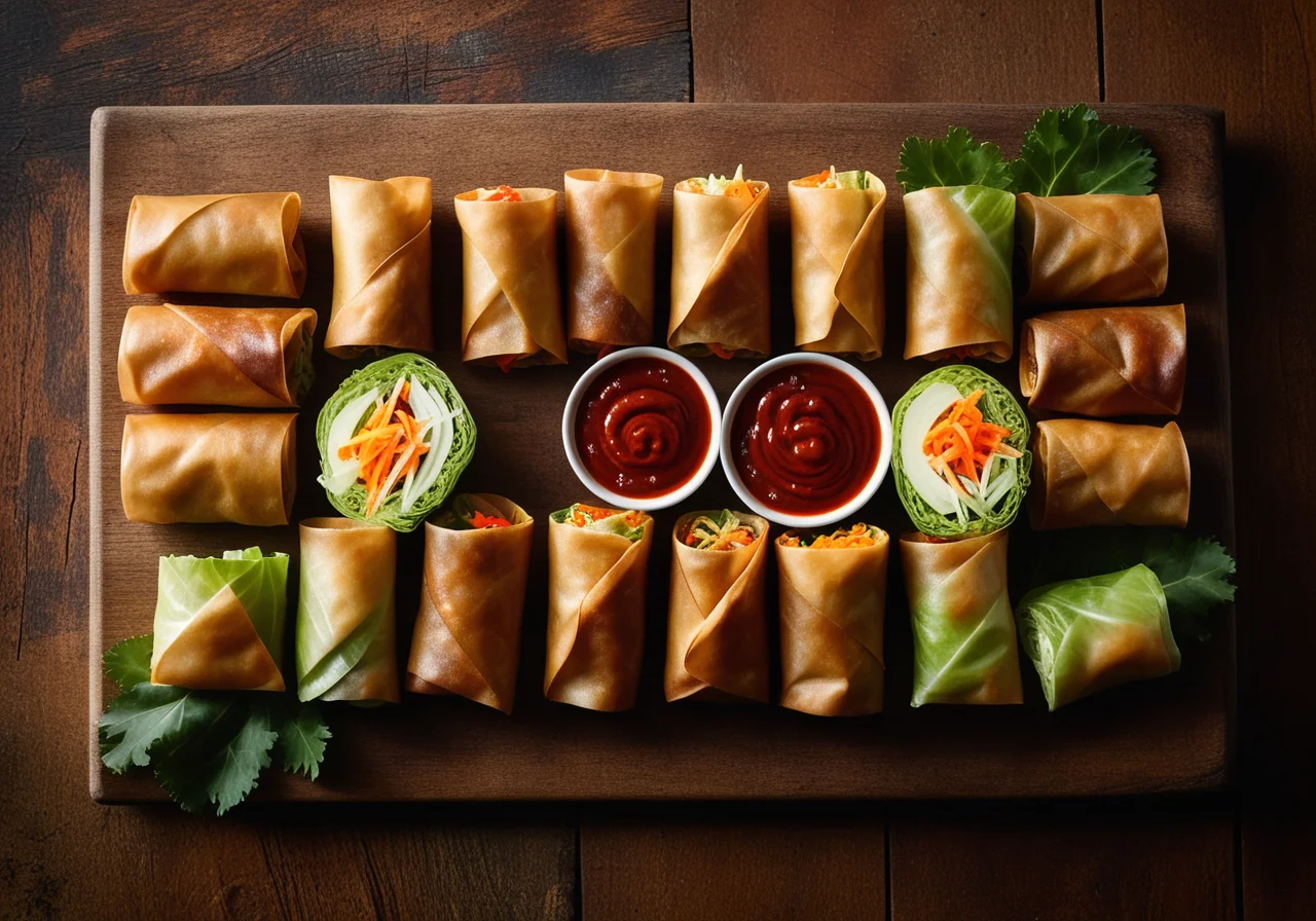 Vegetarian Spring Rolls