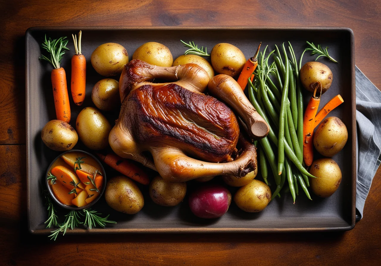 Eastern Lamb Shank with Potatoes and Carrots