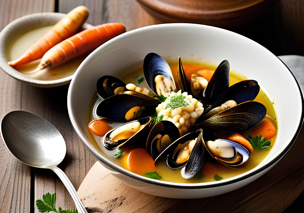 Shellfish and Bean Stew