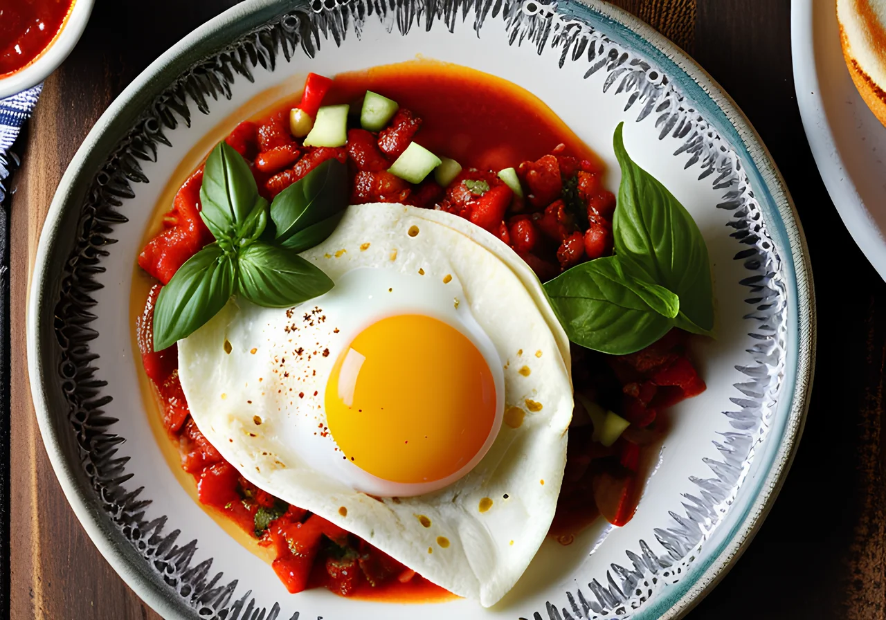 Tortilla with Fried Eggs
