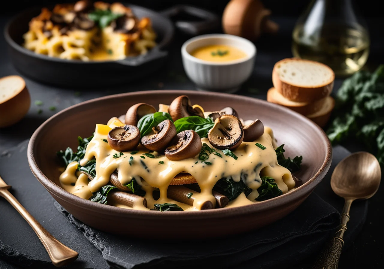 Pasta Bake with Swiss Chard