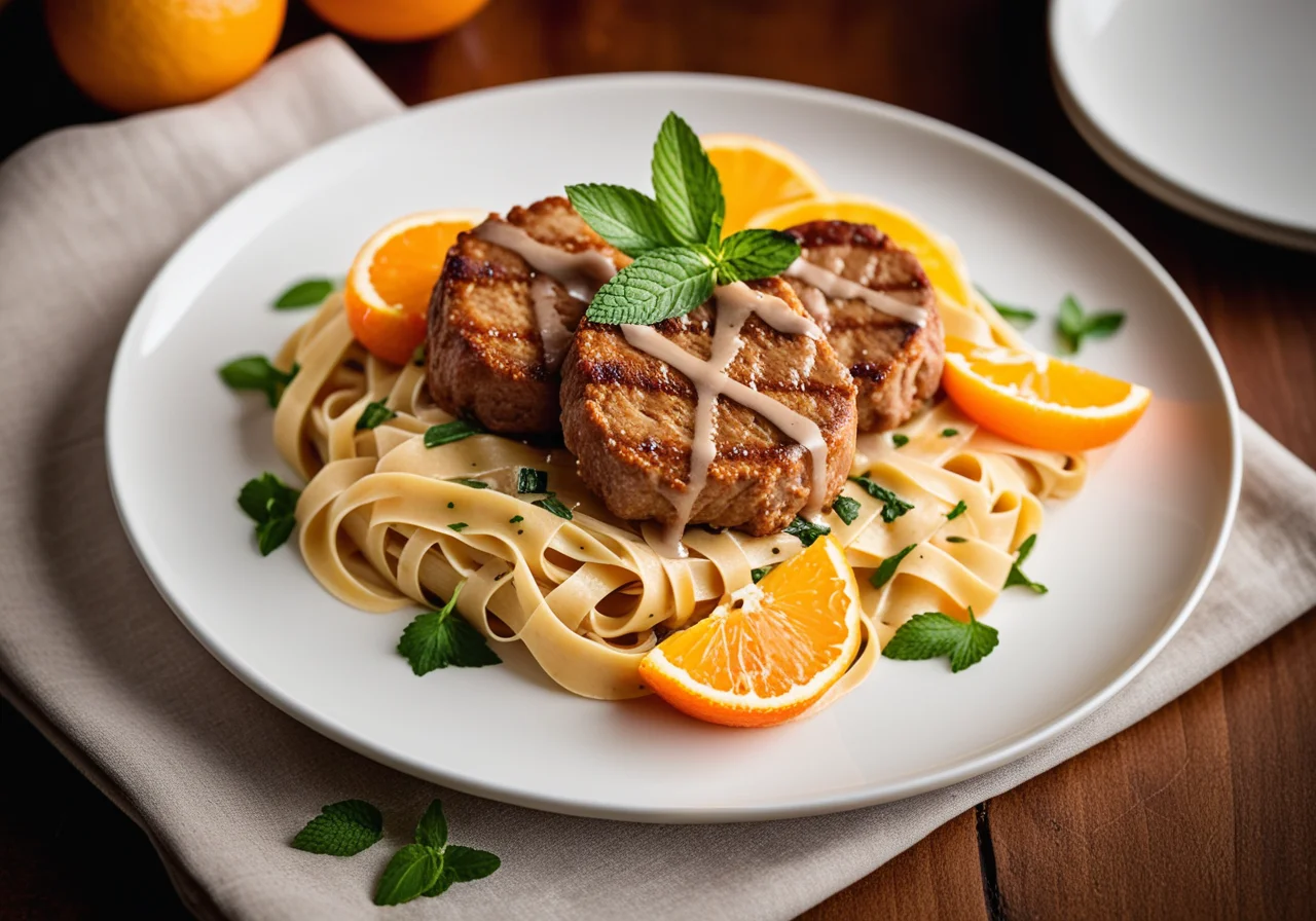 Veal in Orange Sauce