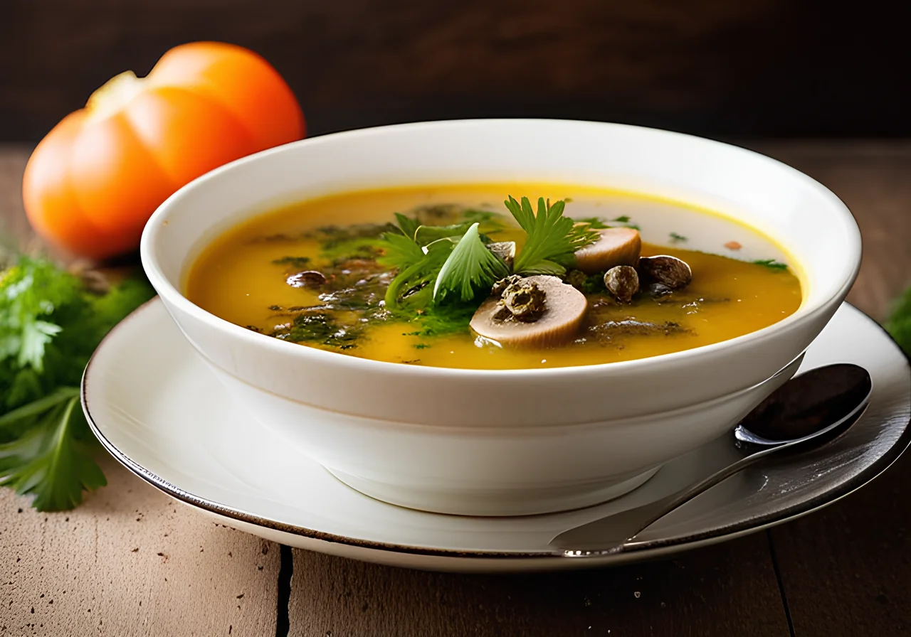 Grünkern Vegetable Soup