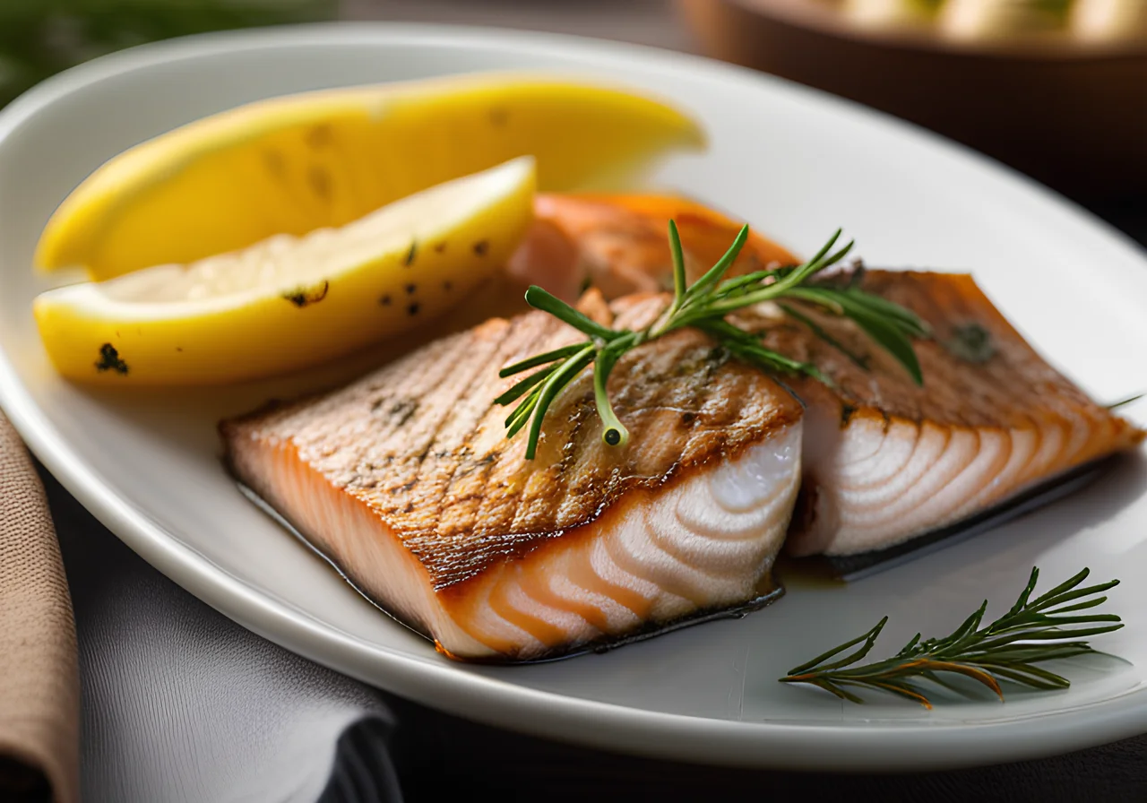 Fish fillets from the oven