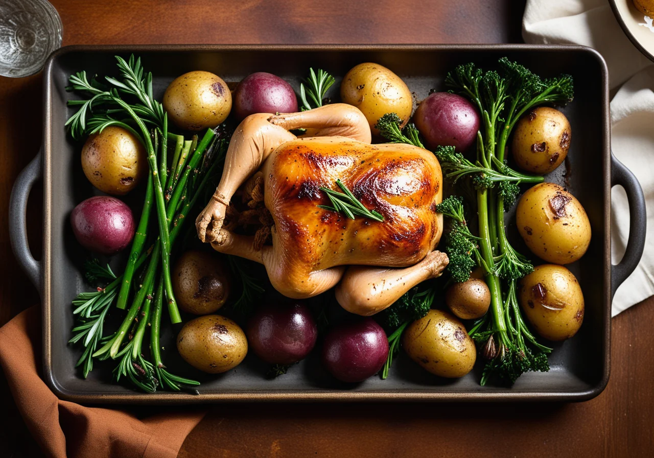 Roasted Chicken with Vegetables