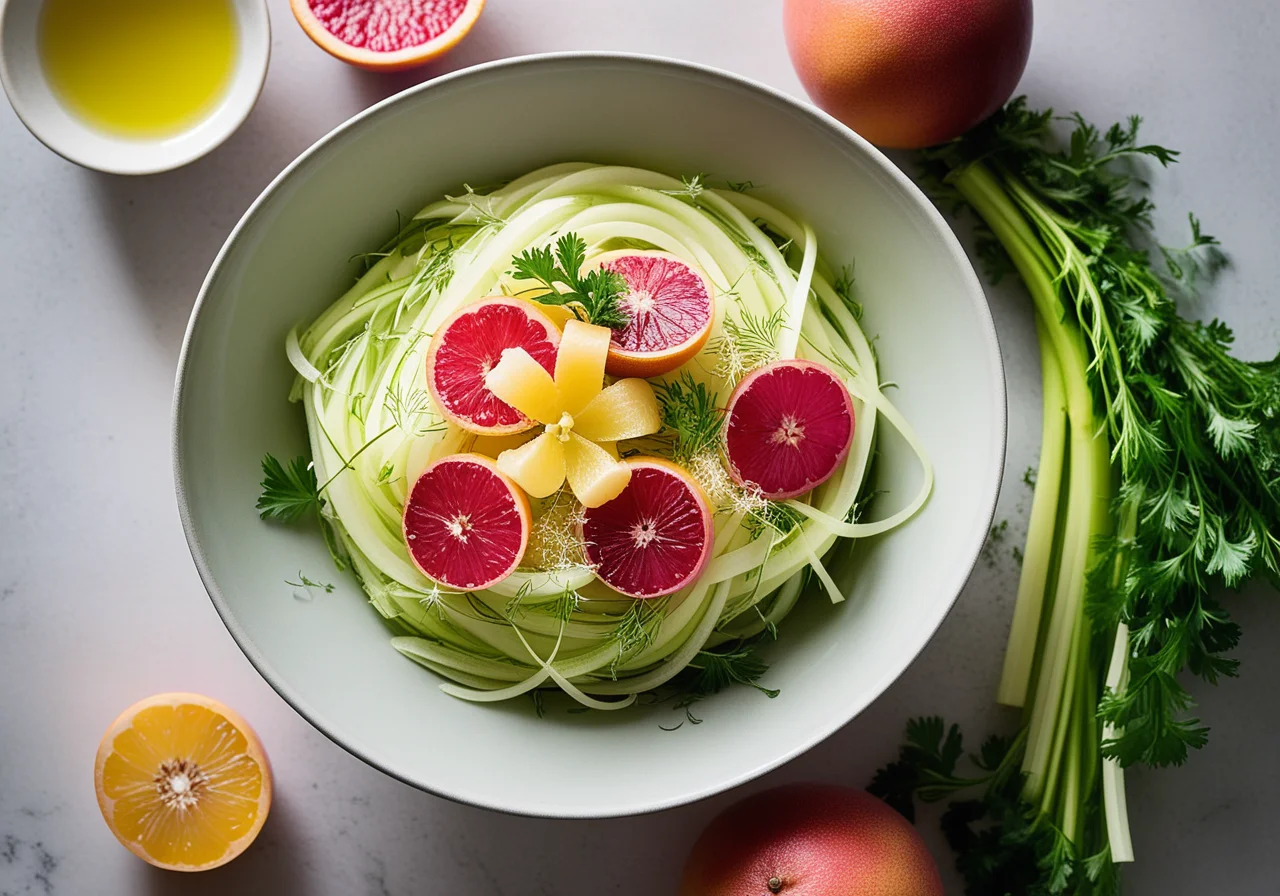 Fragrant Fennel Celery Salad