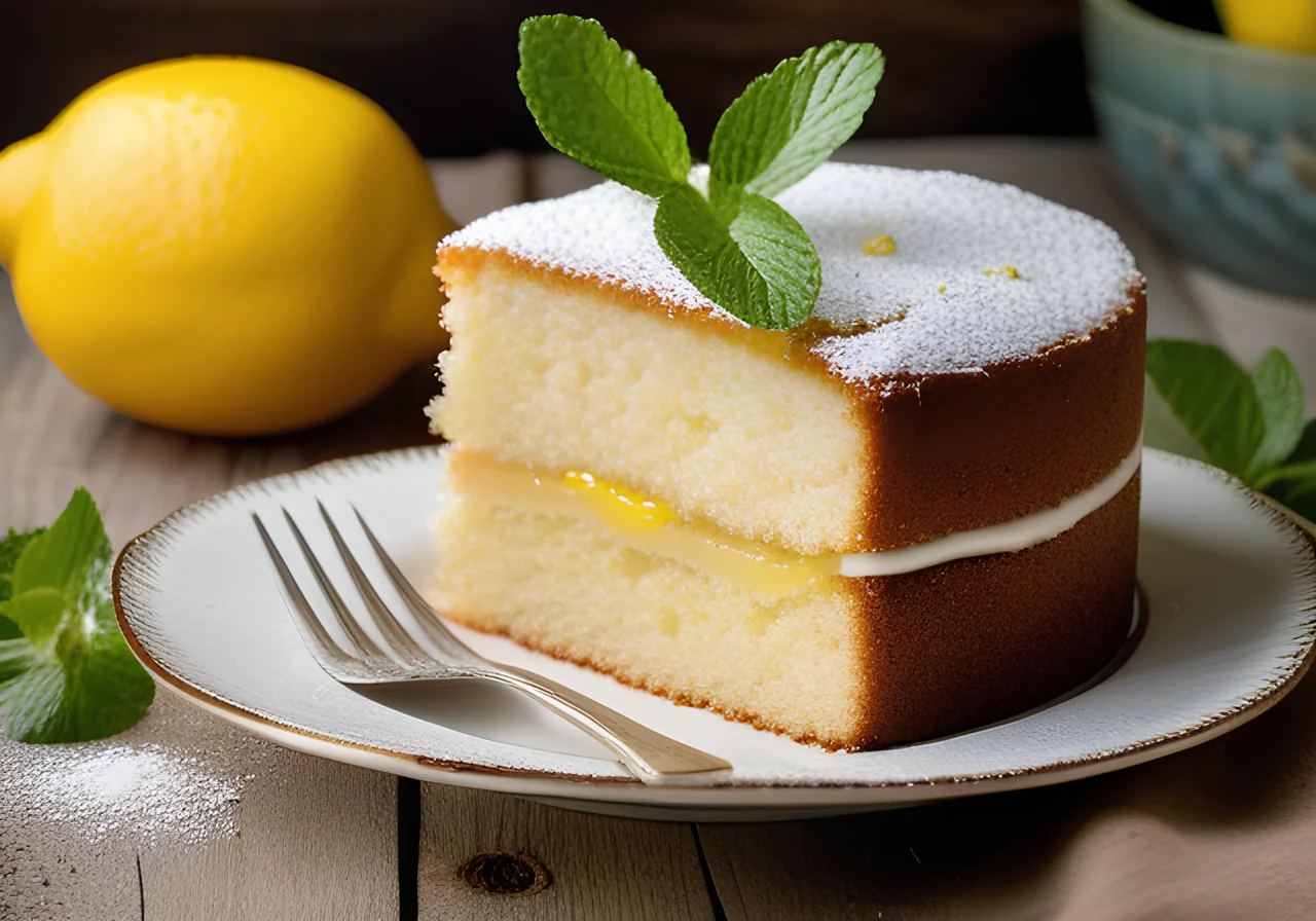 Noble Lemon Gin Cake
