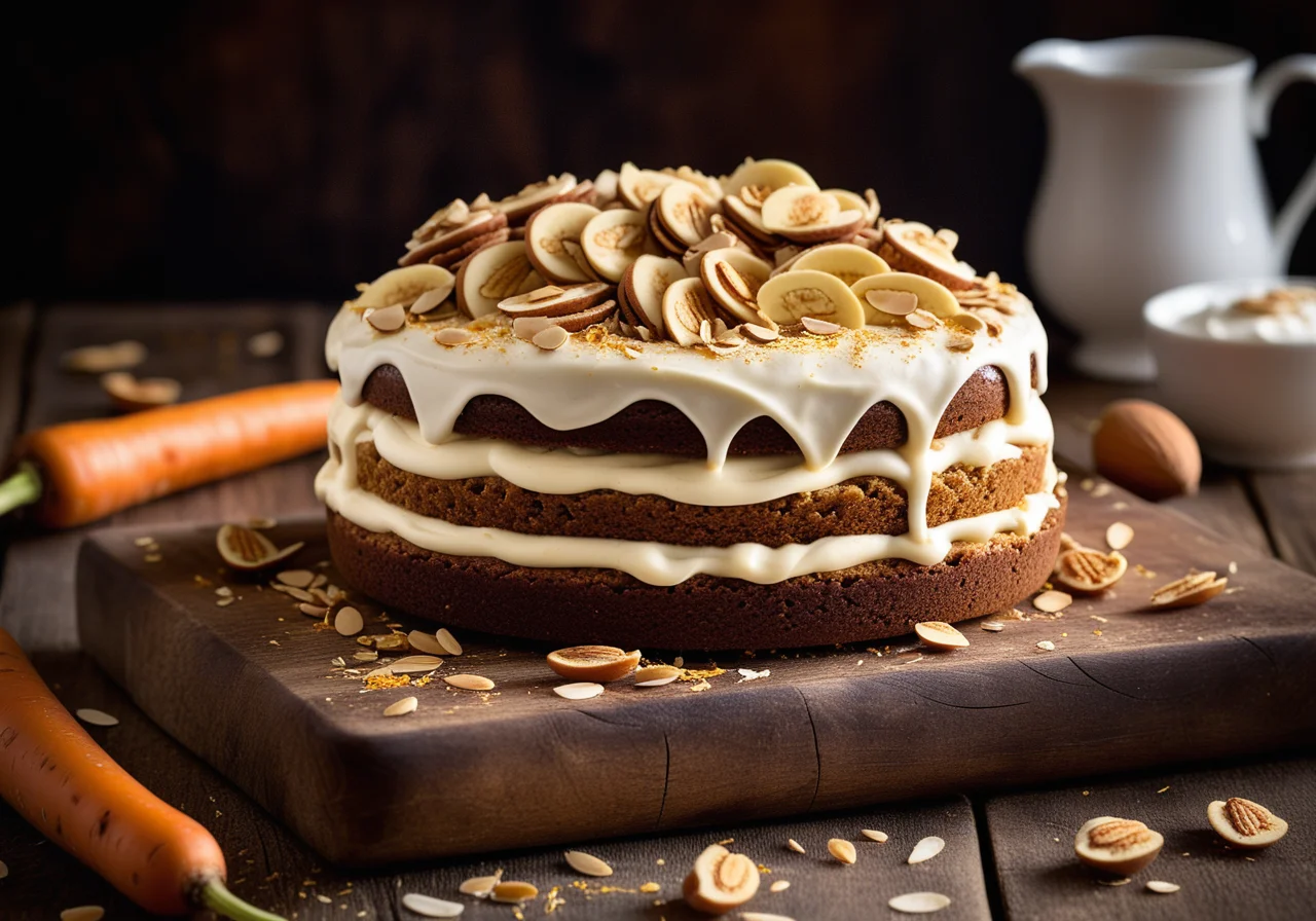 Carrot Cake with Cream Cheese Frosting