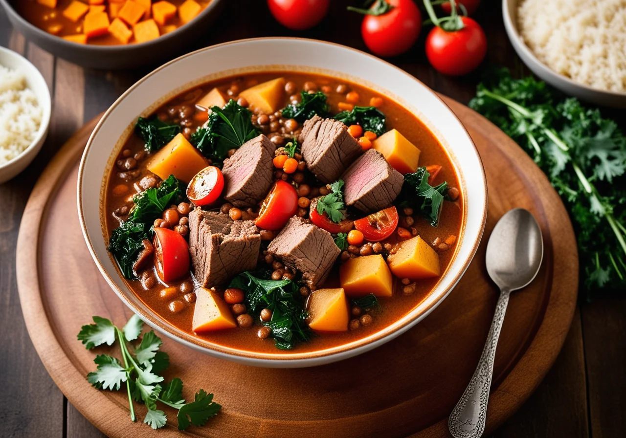 Spicy Vegetable Lamb Stew