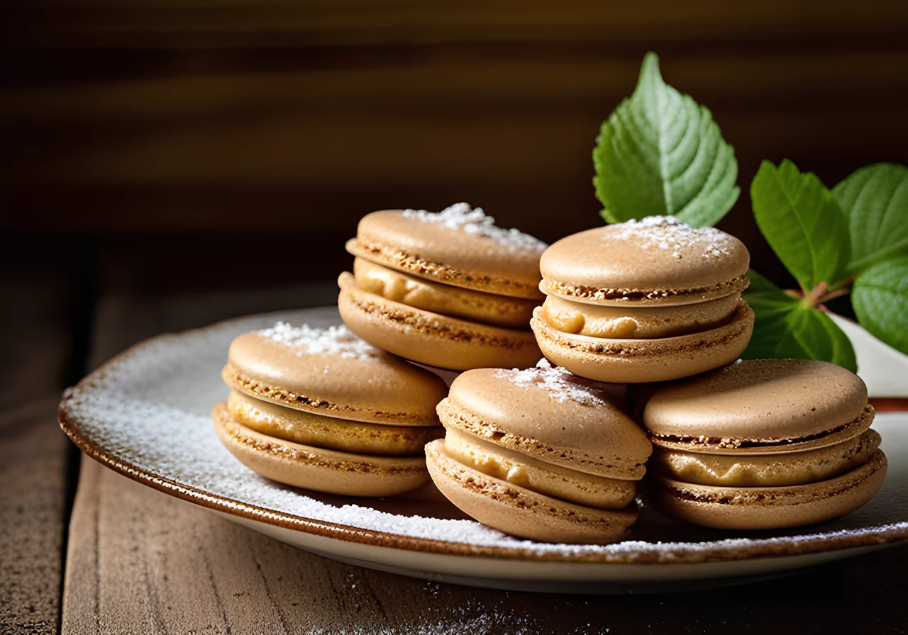 Hazelnut Macarons