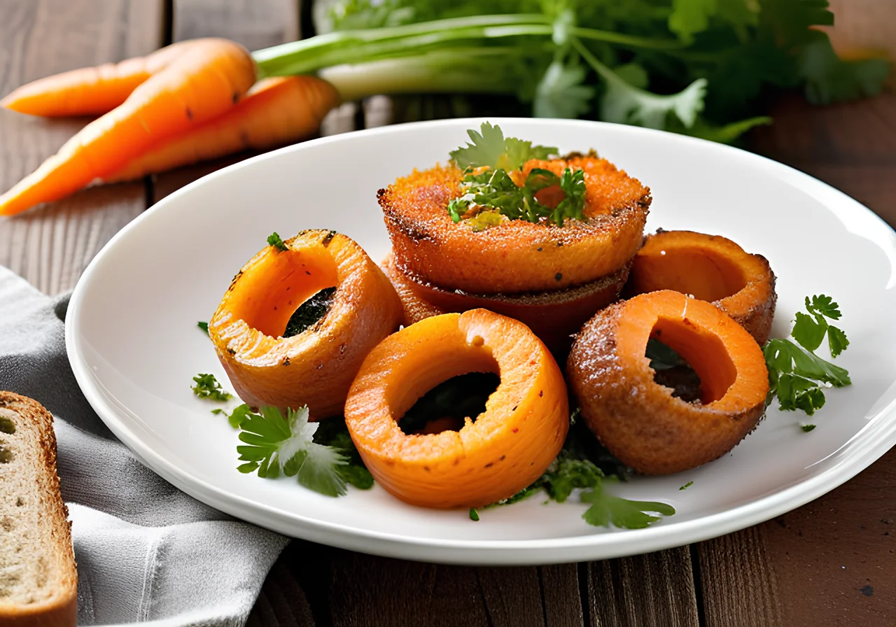 Carrot Salad with Roasted Onions