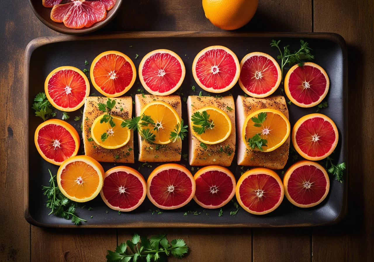 Citrus Marinated Sole Fillets