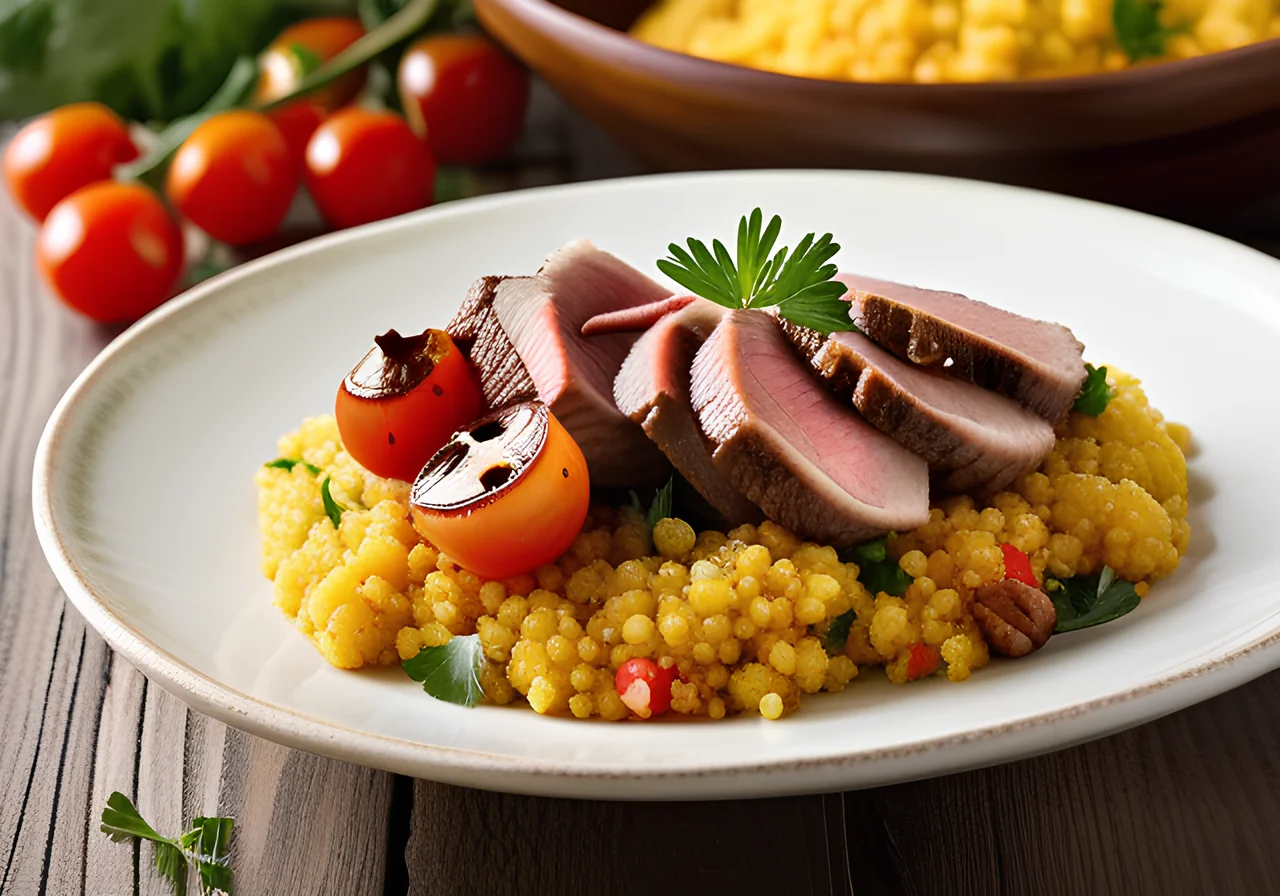 Couscous with Lamb and Vegetables