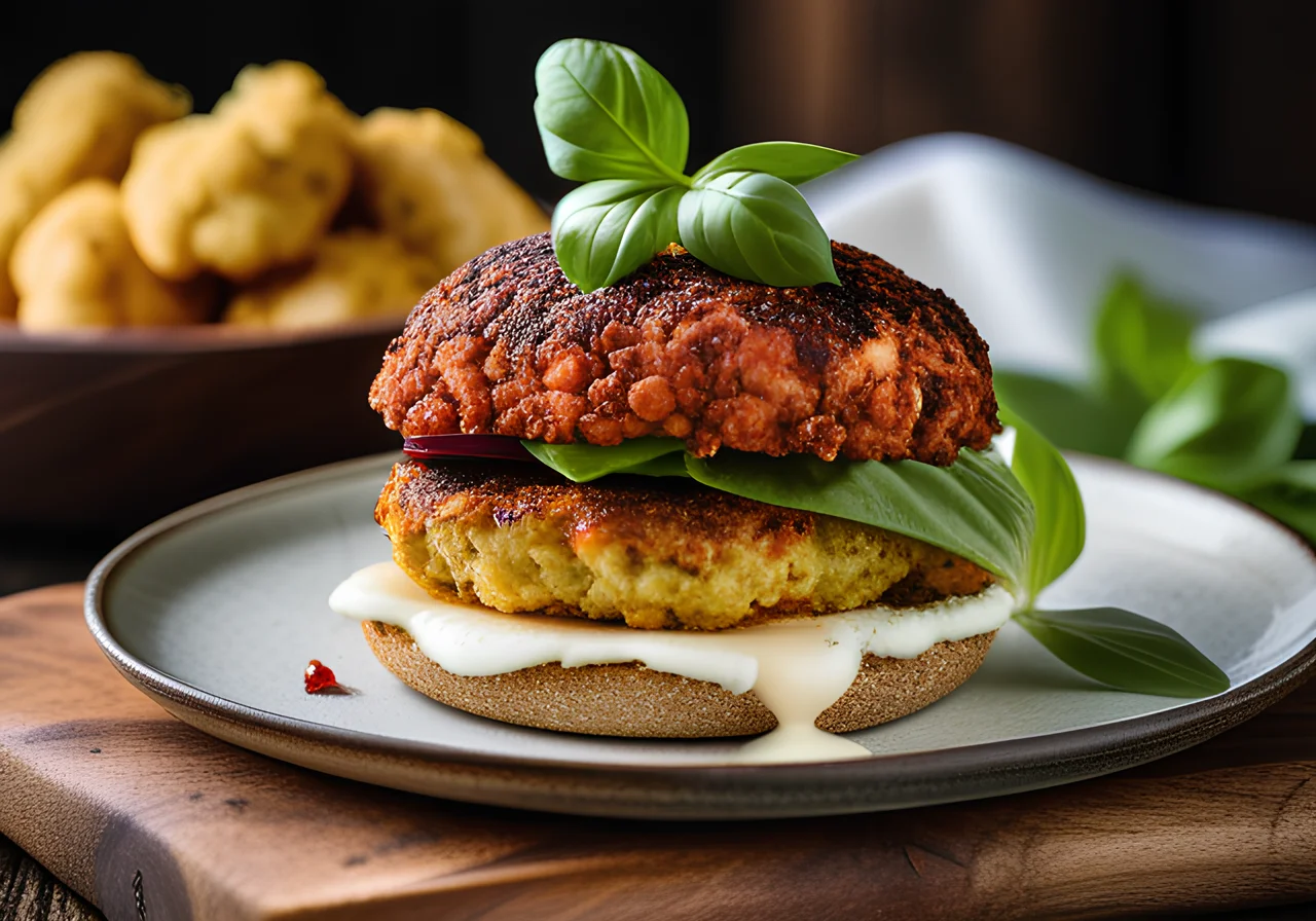 Cauliflower Burger