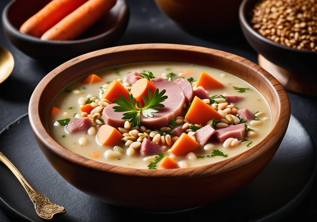 Pearled Barley Soup