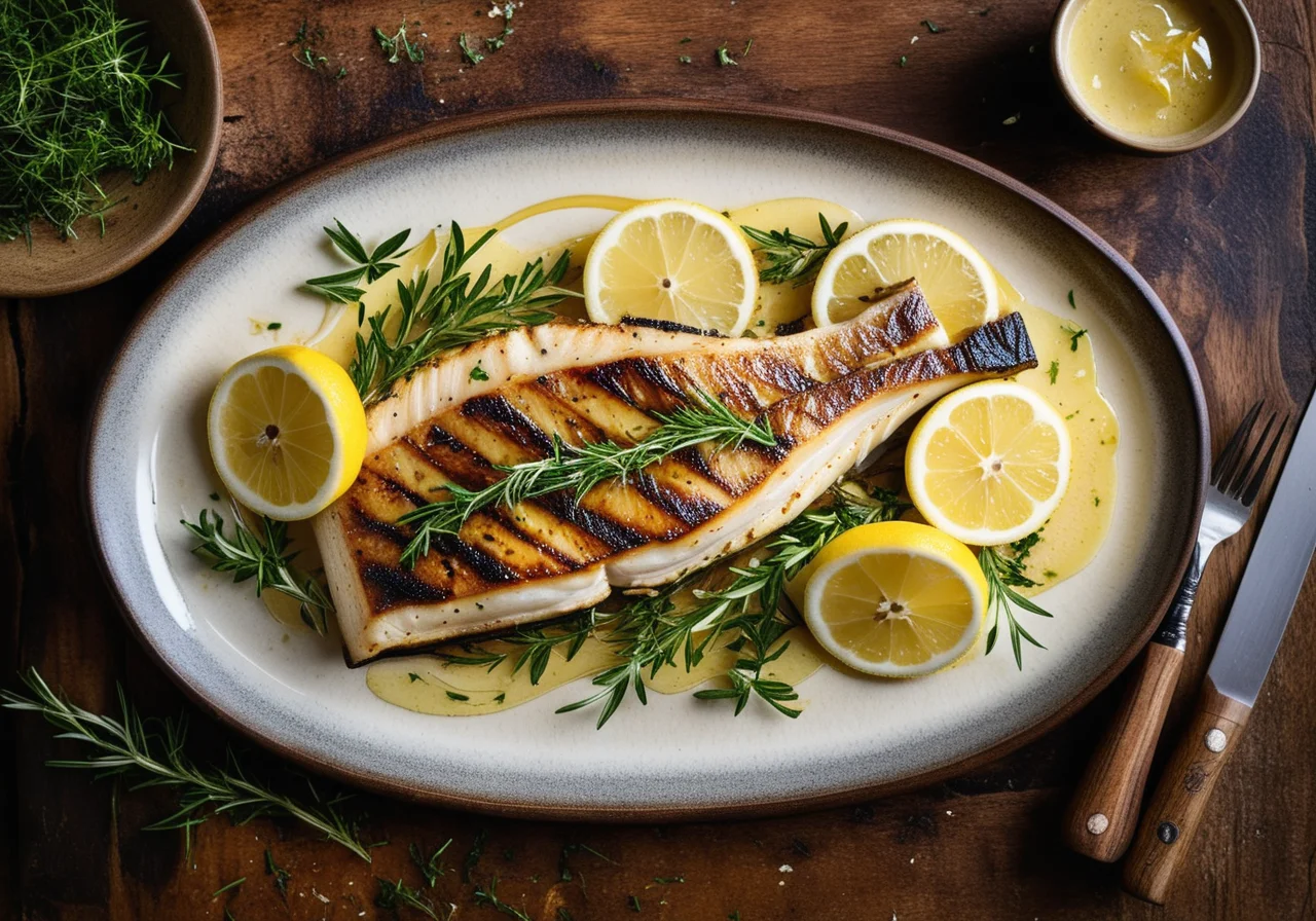 Grilled Sea Bass