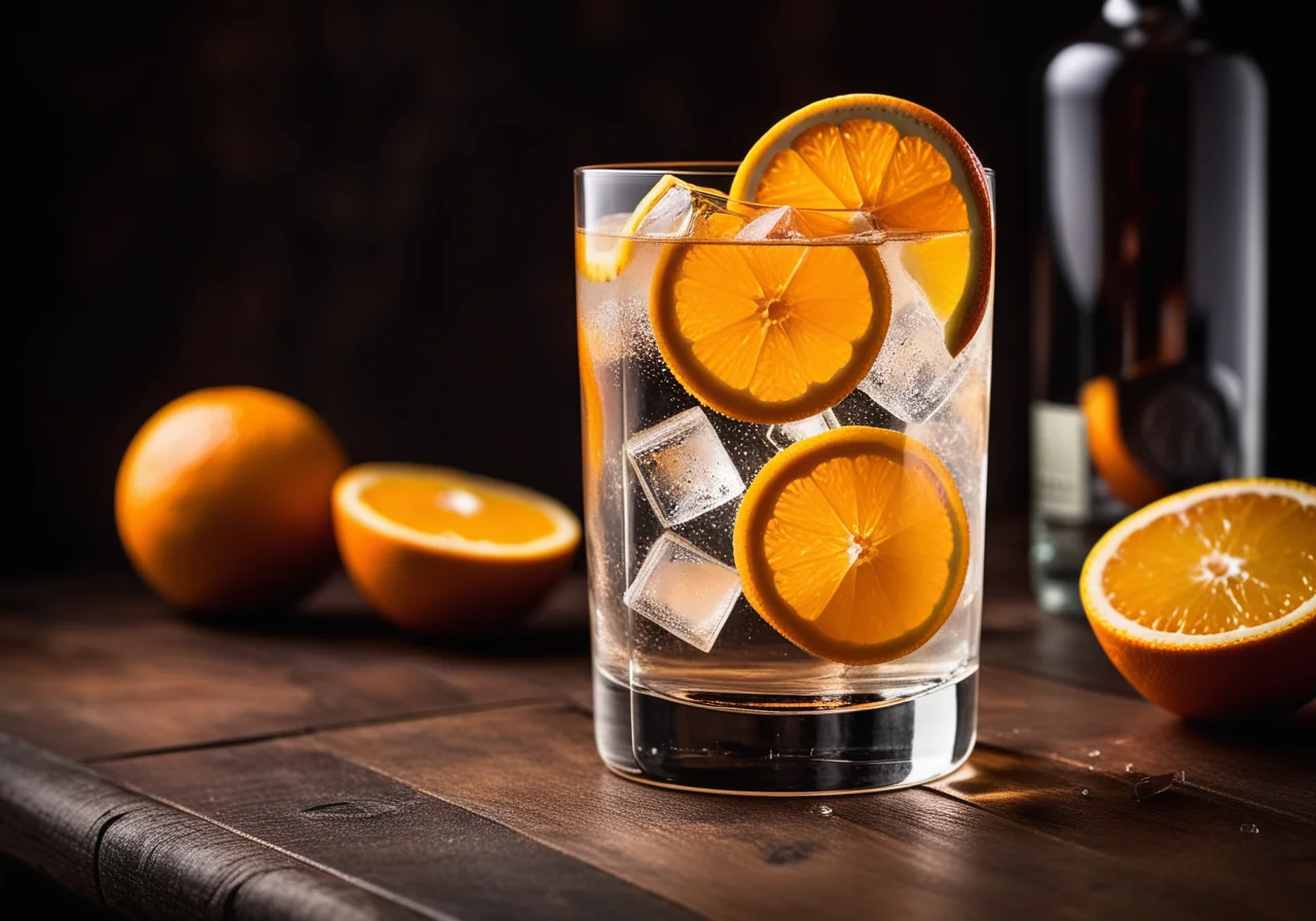 Gin Orange Drink
