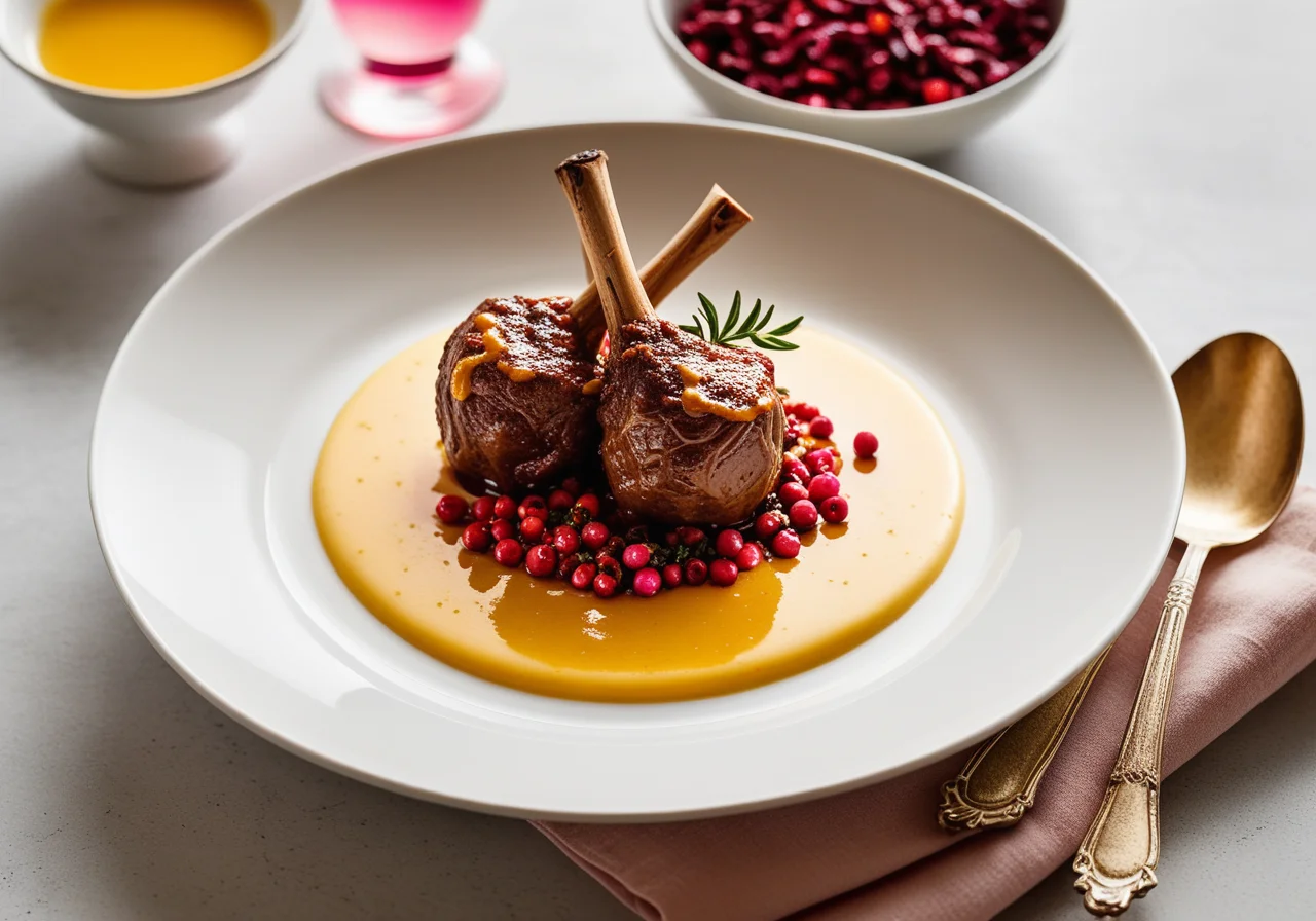 Lamb in Gelée with Paprika‑Saffron Aioli