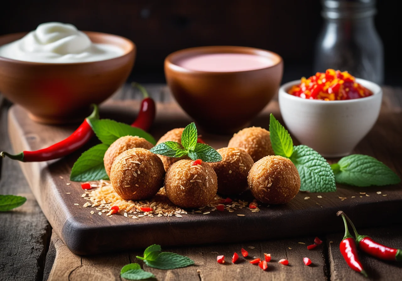 Vegan Wheat-Coconut Balls
