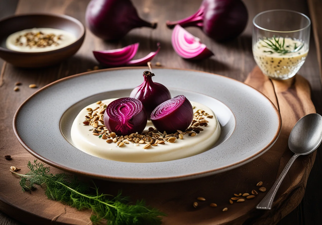 Roasted White Beetroot