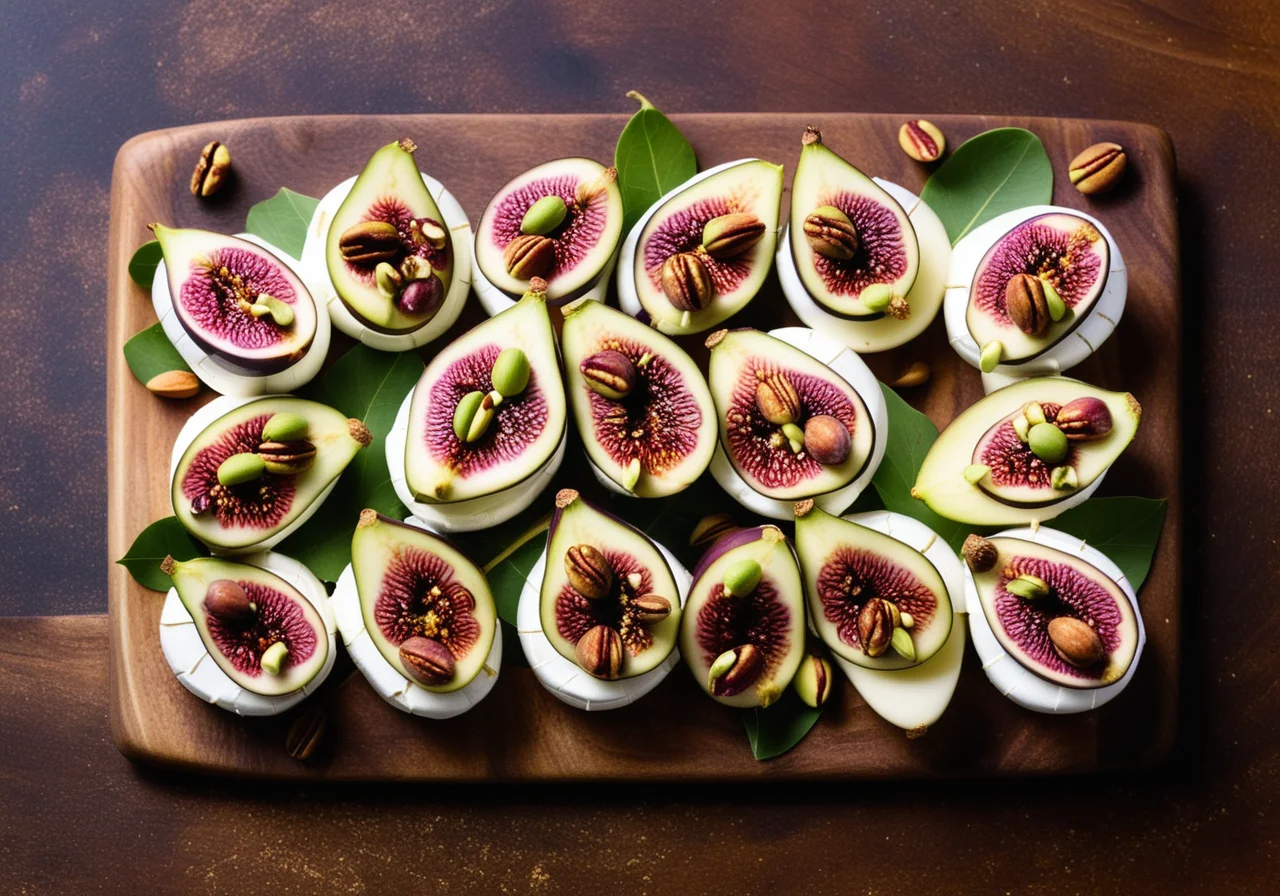 Feigen-Ziegenkäse-Salat