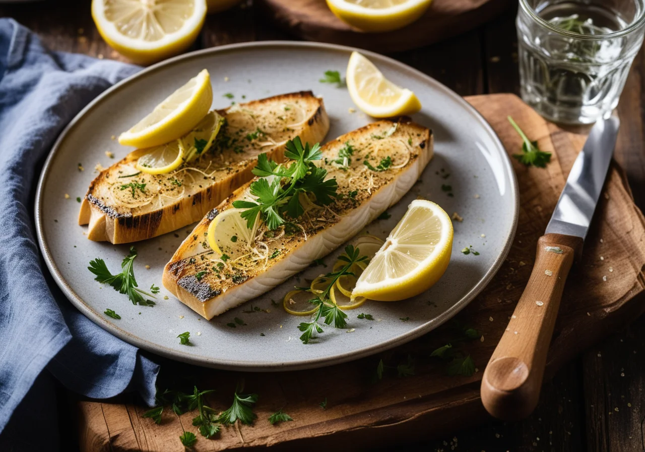 Mackerel with Garlic