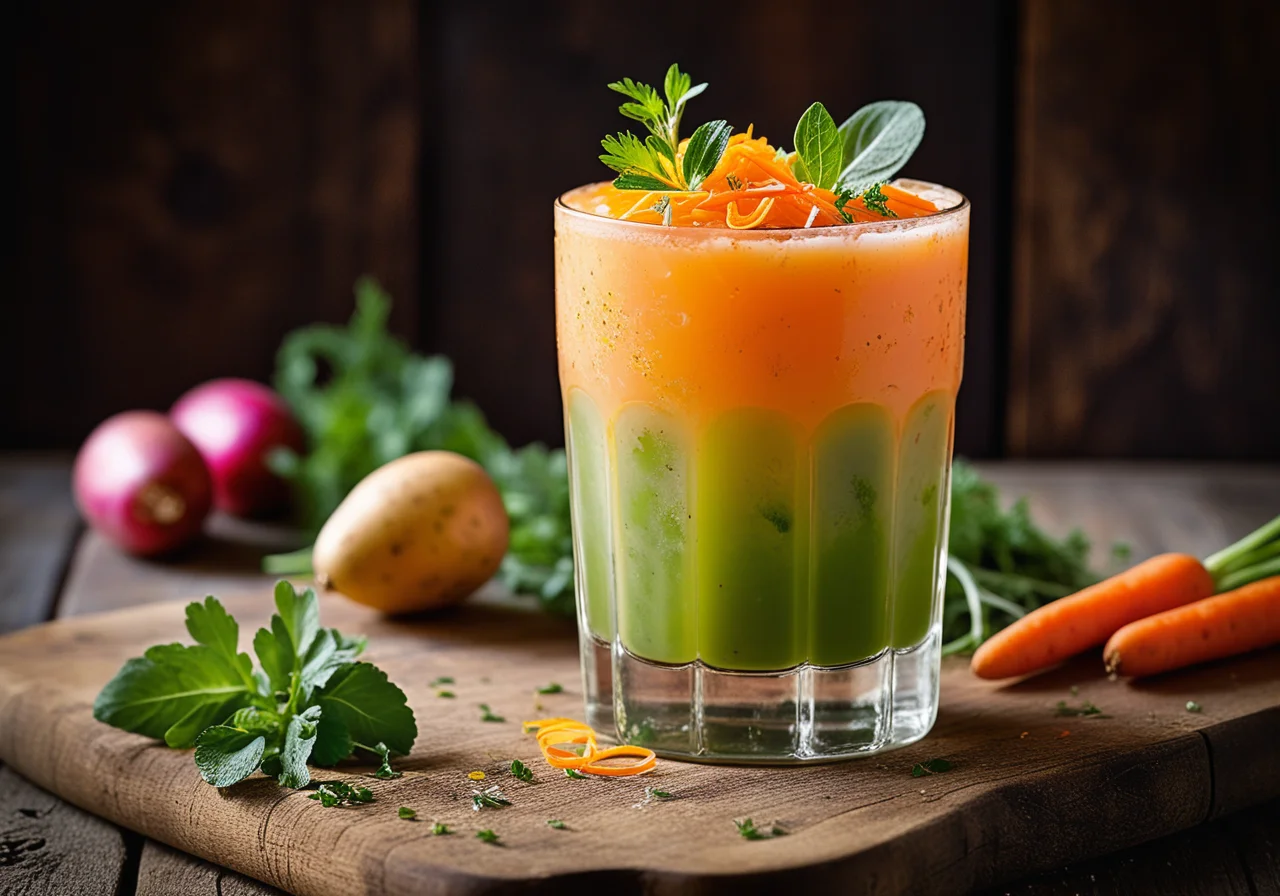 Potato-Carrot Cocktail