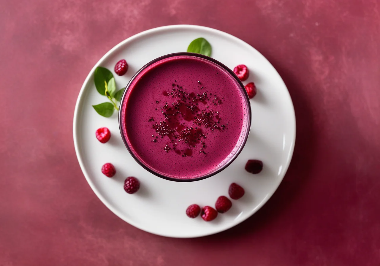 Smoothie with Fruit and Vegetables