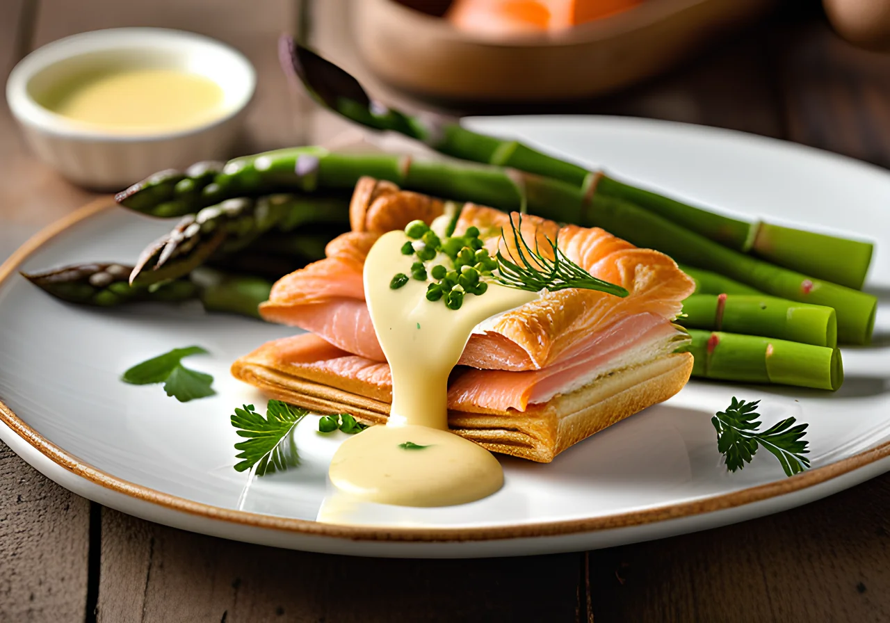 Pastry Asparagus Slices