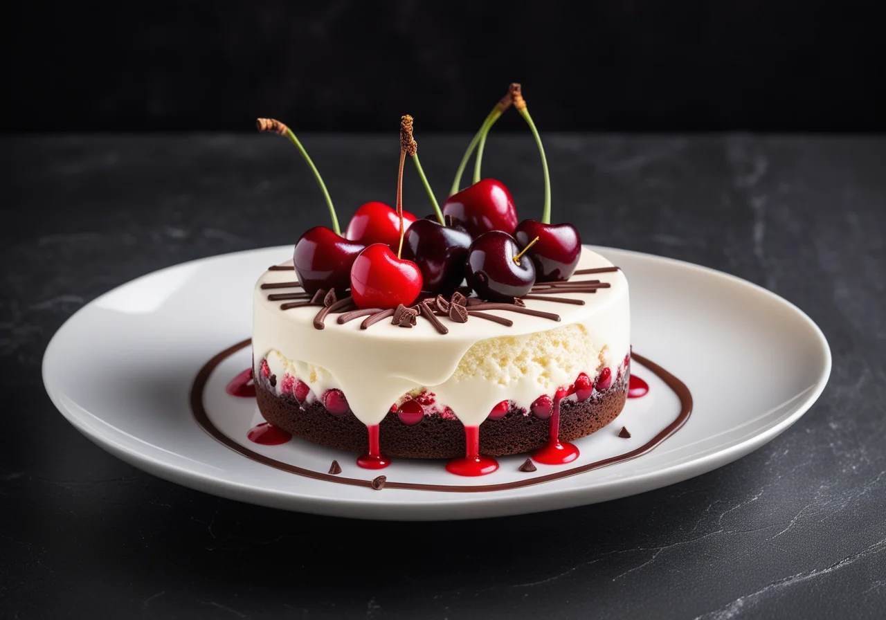 Cherry Cream Dessert