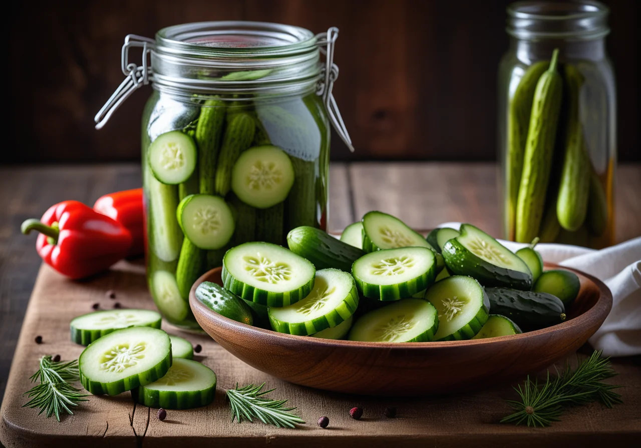 Marinated Cucumbers