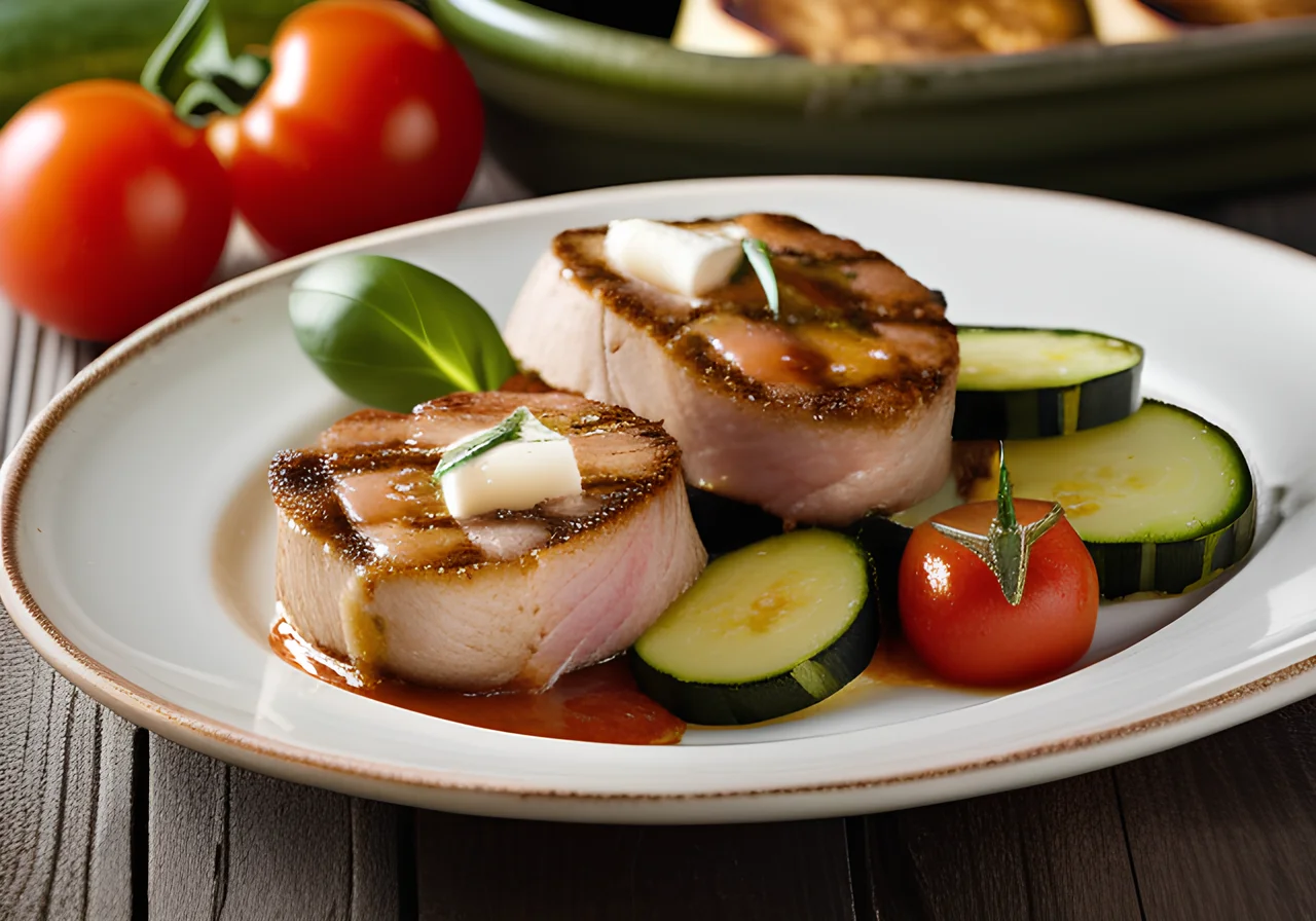 Baked Veal Medallions