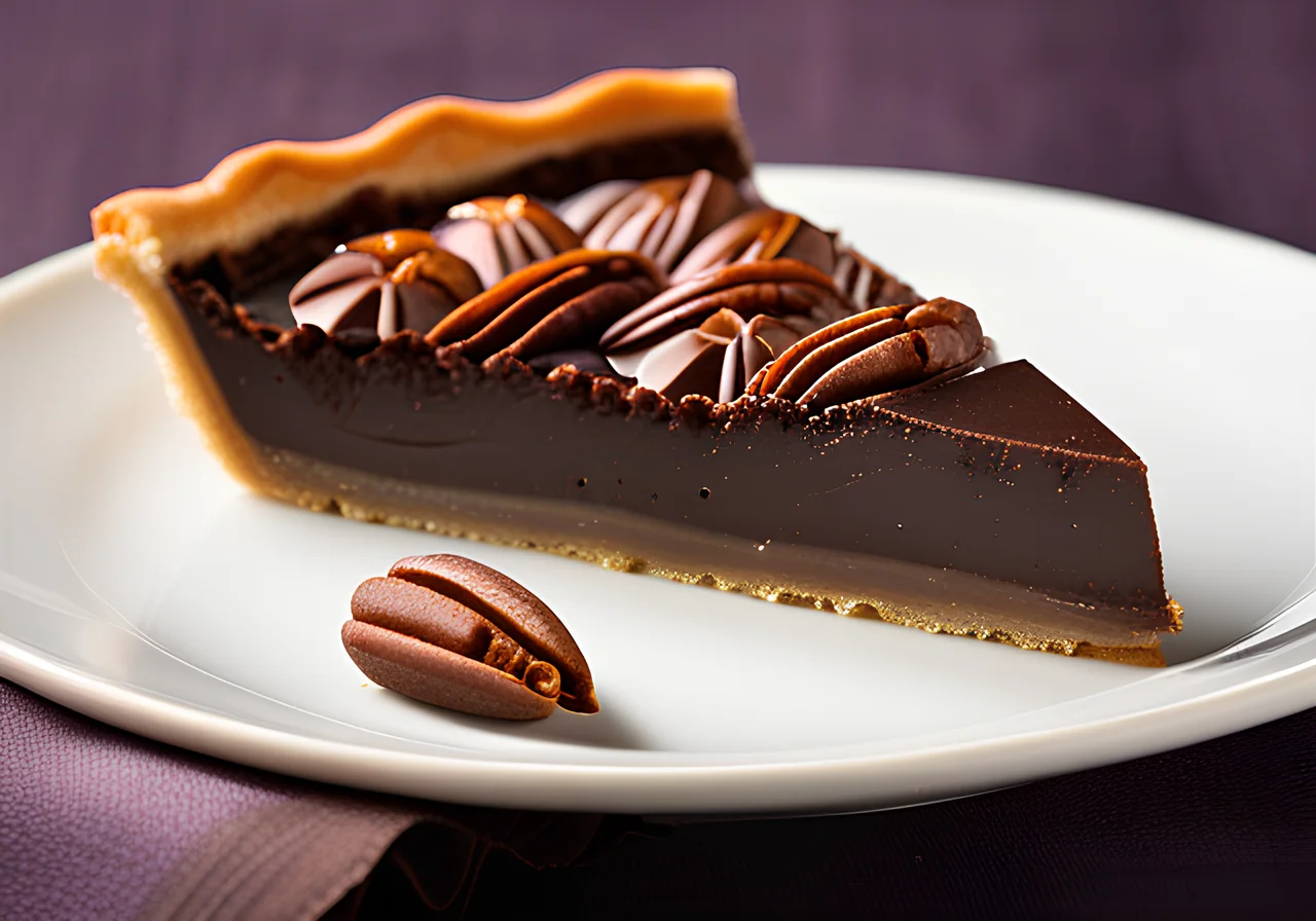 Chocolate and Date Tart