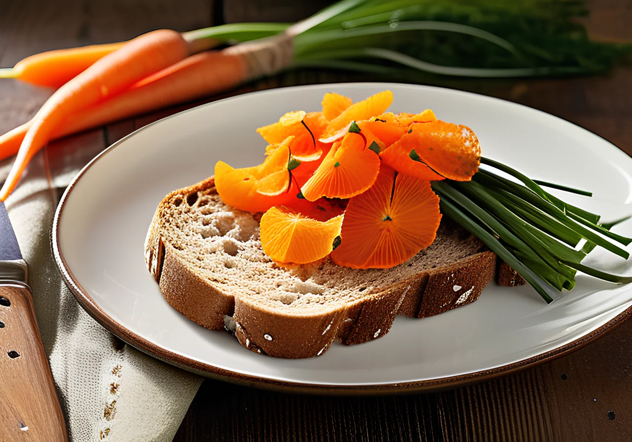 Whole Grain Bread with Carrots
