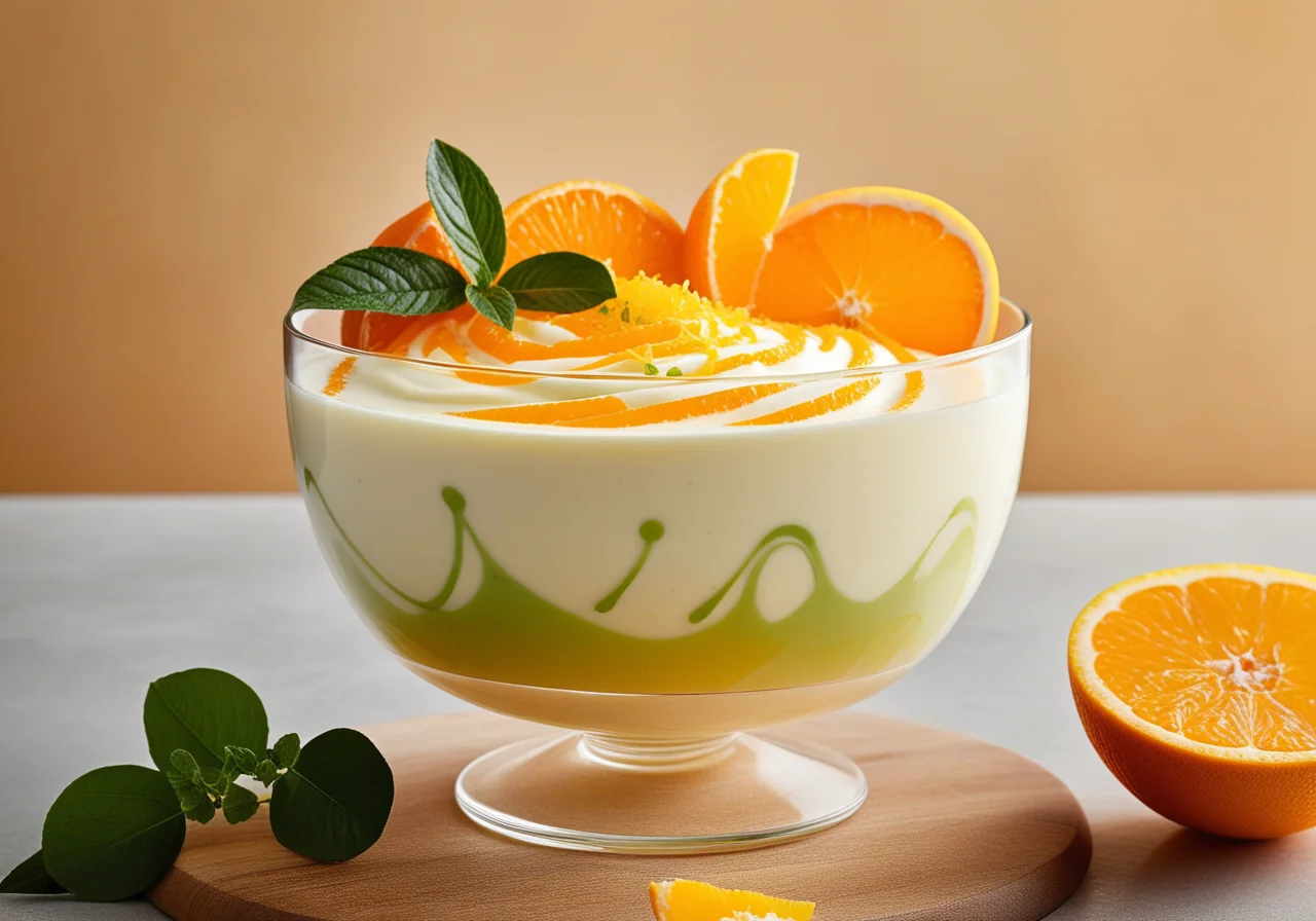 Refreshing Yogurt Cream