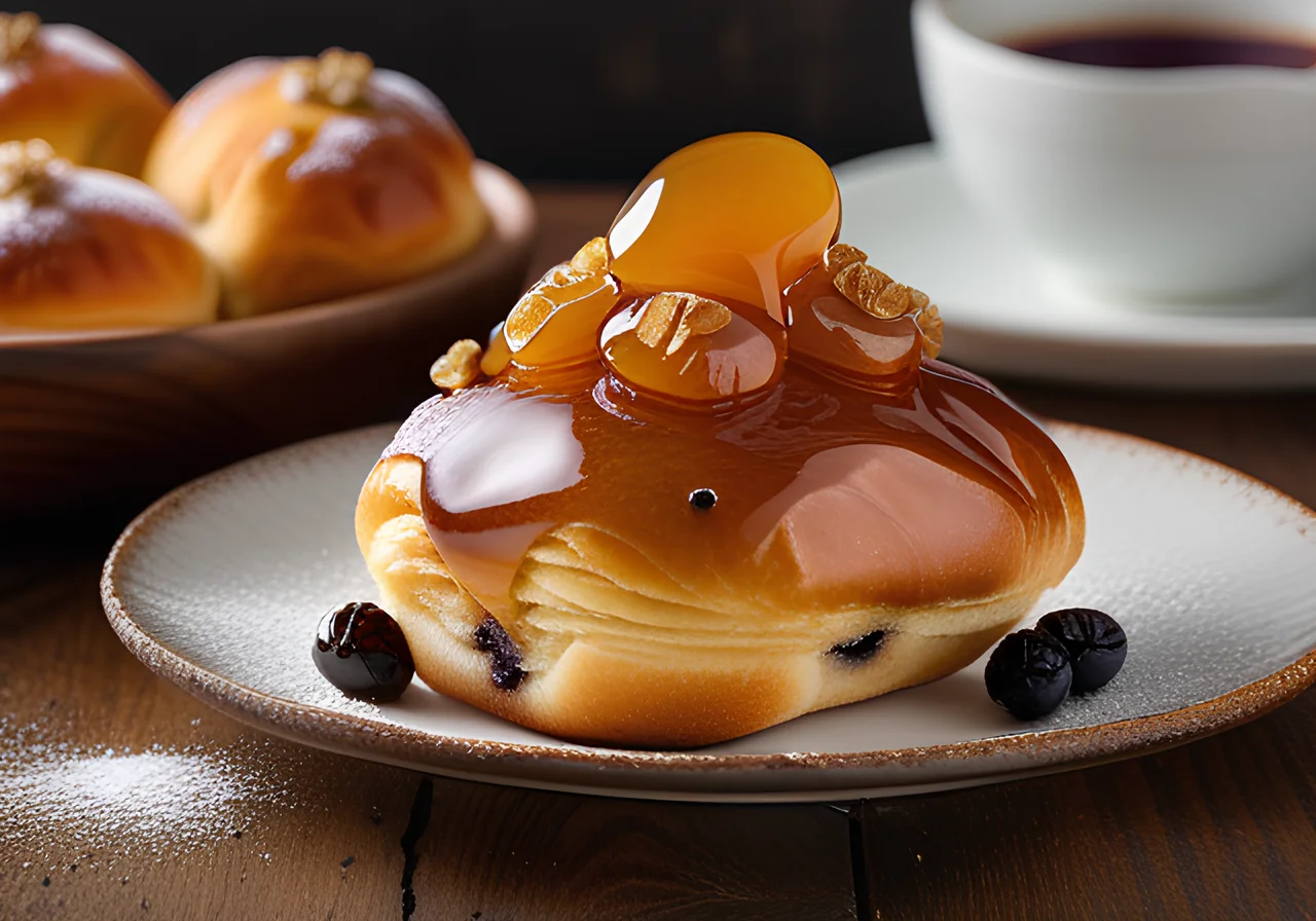 Raisin-filled Puff Buns