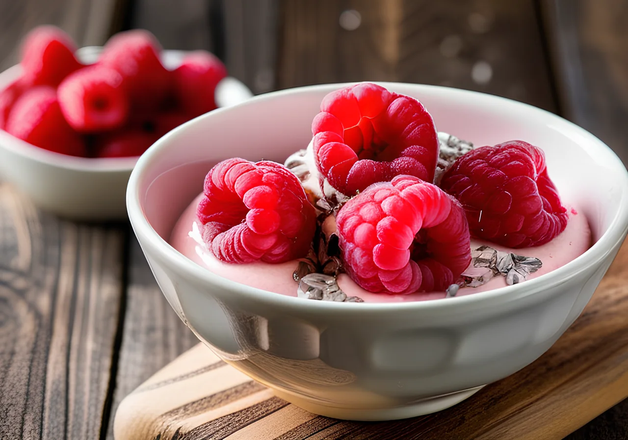 Raspberry Froyo Bites