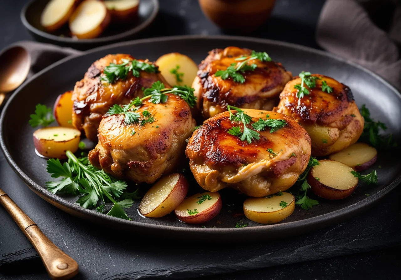 Spicy Chicken Thighs